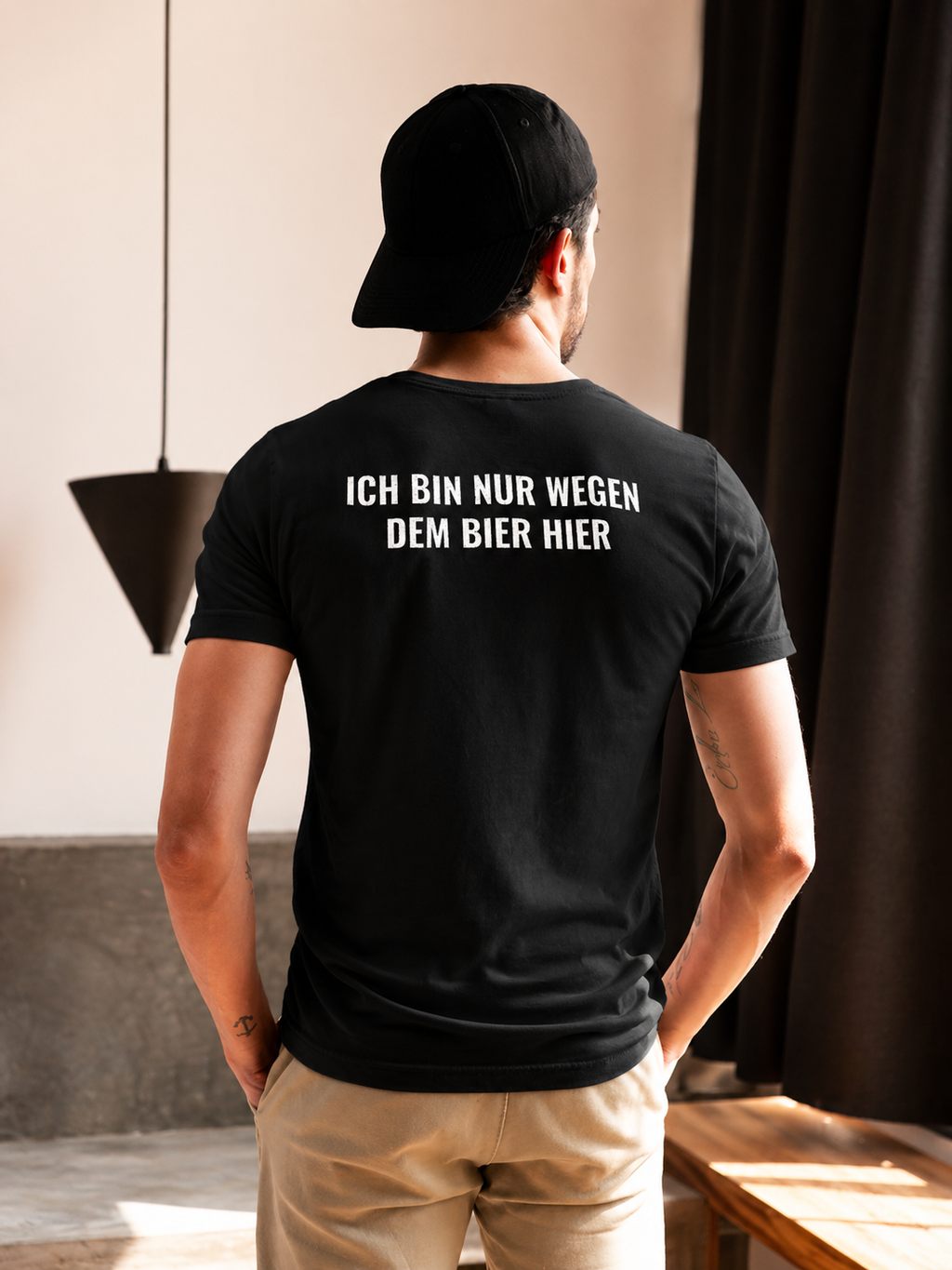 Ich bin nur wegen dem Bier hier