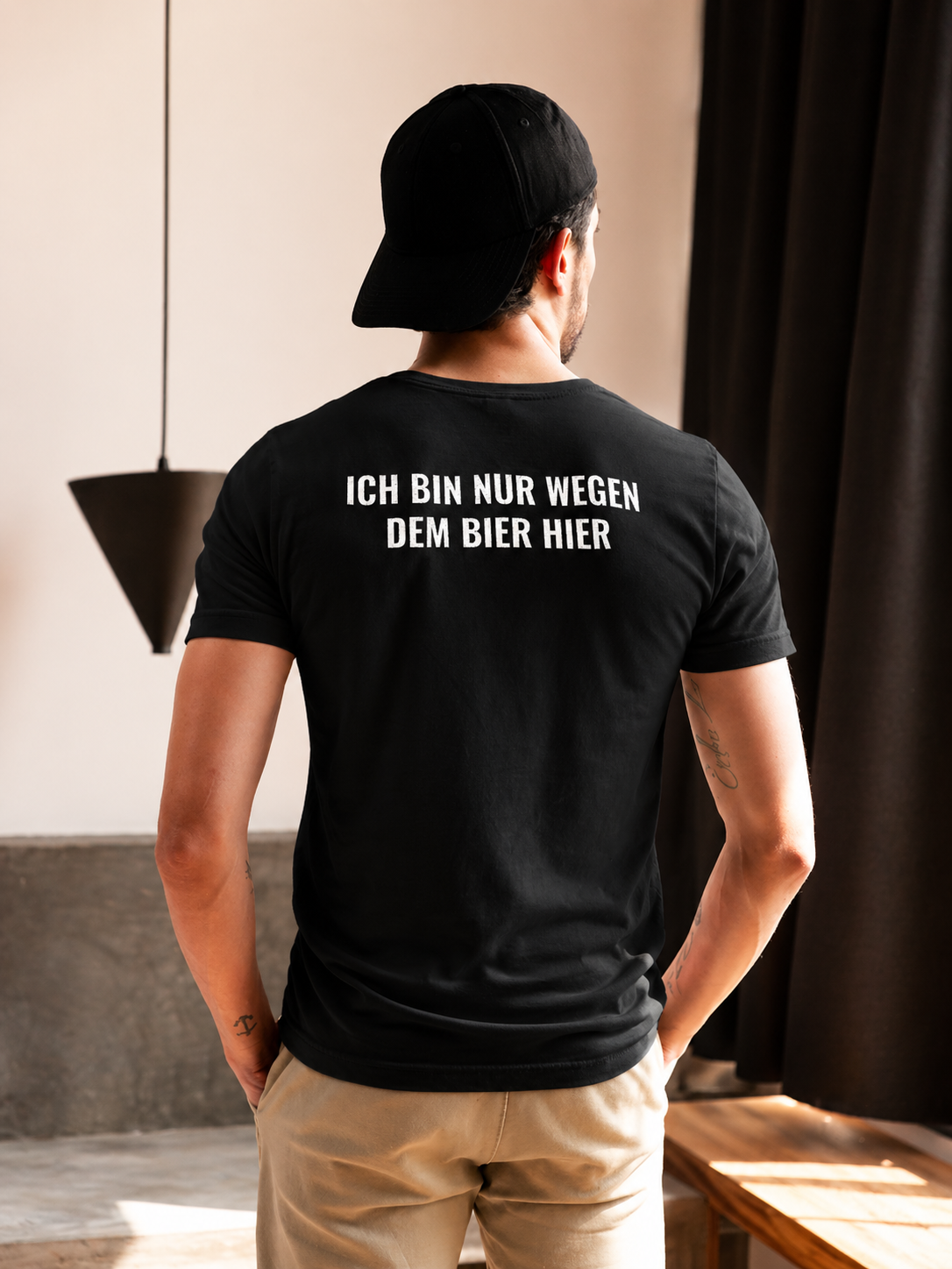 Ich bin nur wegen dem Bier hier