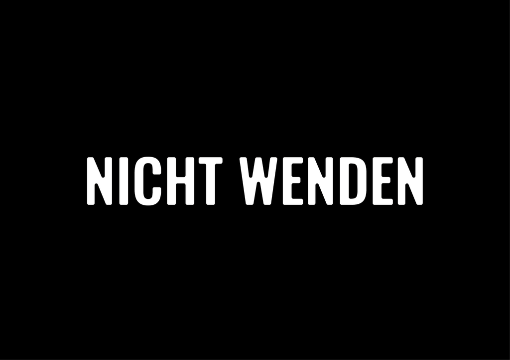Nicht wenden