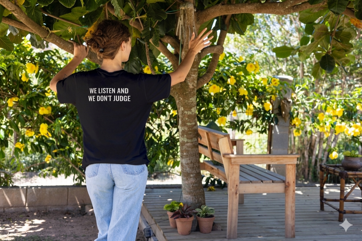 We listen and we don't judge